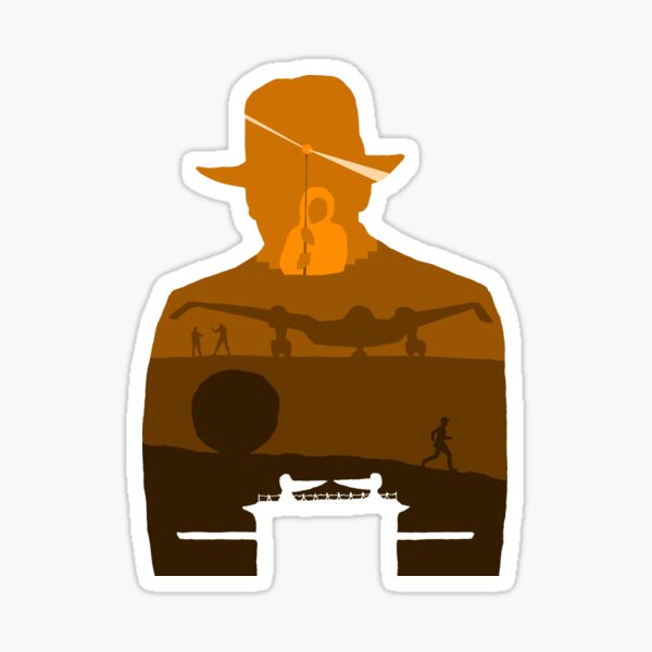 Raiders of the lost ark Sticker