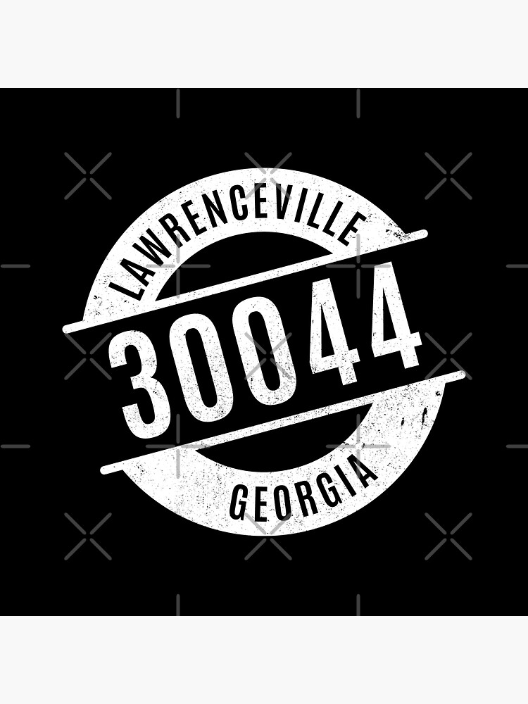 "Lawrenceville 30044 Zip Code" Sticker for Sale by