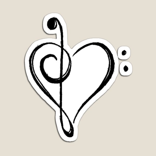 Music Love Magnet