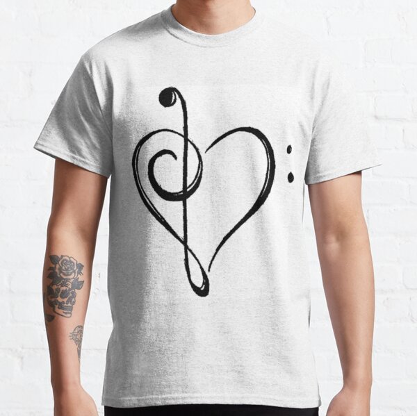 Amour de musique T-shirt classique