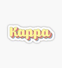 kappa Sticker