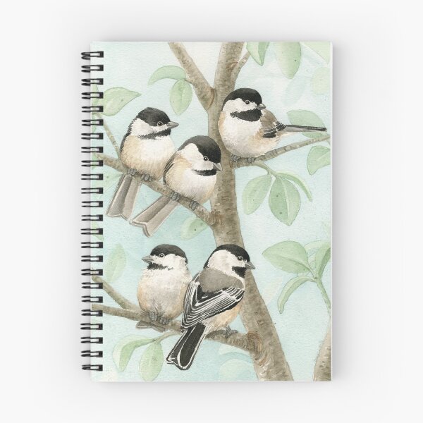Item preview, Bird Tree with Chickadees designed and sold by Tracy Lizotte Studios.