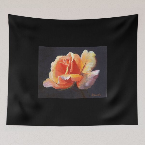 Item preview, © Laura Gabel, “Lesla’s Rose”. 8x10, pastel. Private collection designed and sold by Laura Gabel.