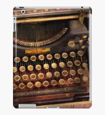 Steampunk - Just an ordinary typewriter iPad Case/Skin