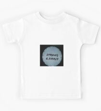 Fühle mich stark und heftig Kinder T-Shirt