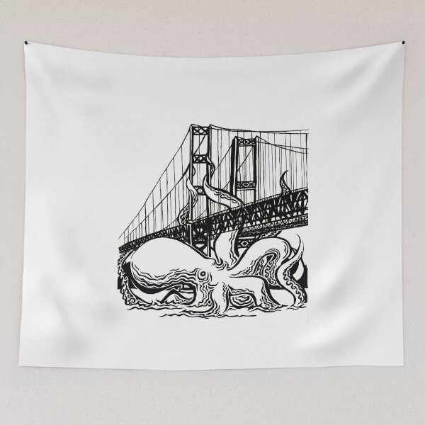 Item preview, Tacoma Narrows Octopus designed and sold by Ariel Popp.