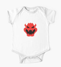 Super Mario Bowser Symbol Kurzärmeliger Einteiler