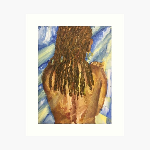 Cornrows Art Print
