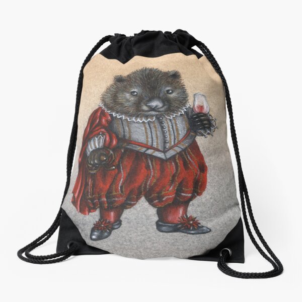 Wombat Drawstring Bag