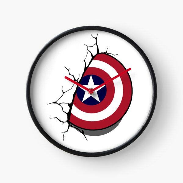 Shield of Justice Clock