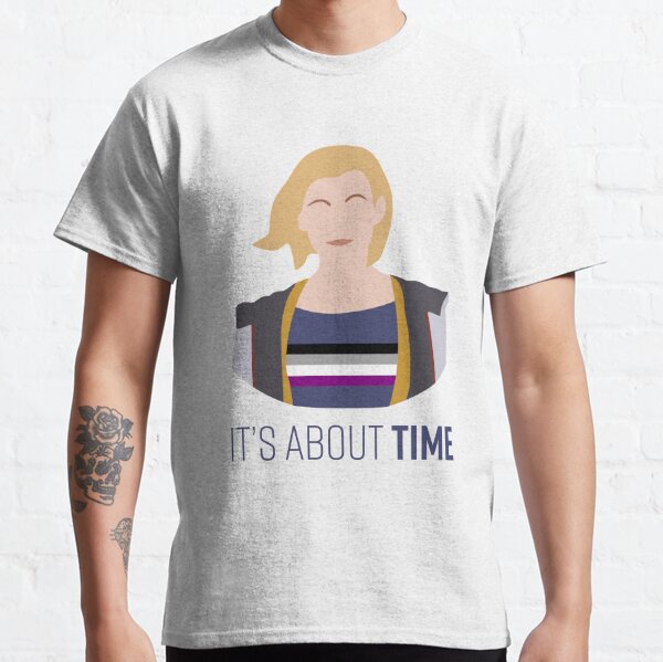 13th Doctor - It's About Time - Asexual Pride Classic T-Shirt