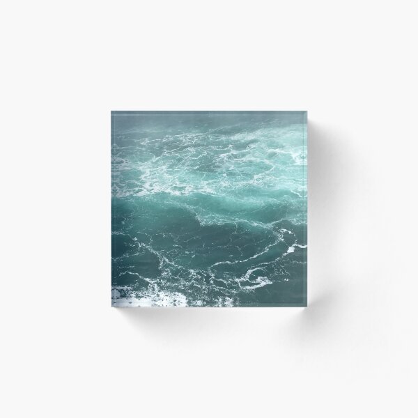 "Watery Veins" Acrylic Block