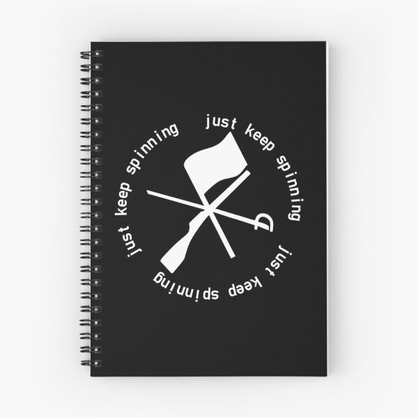 Item preview, Just Keep Spinning- color guard (white) designed and sold by aaronburr1sir.