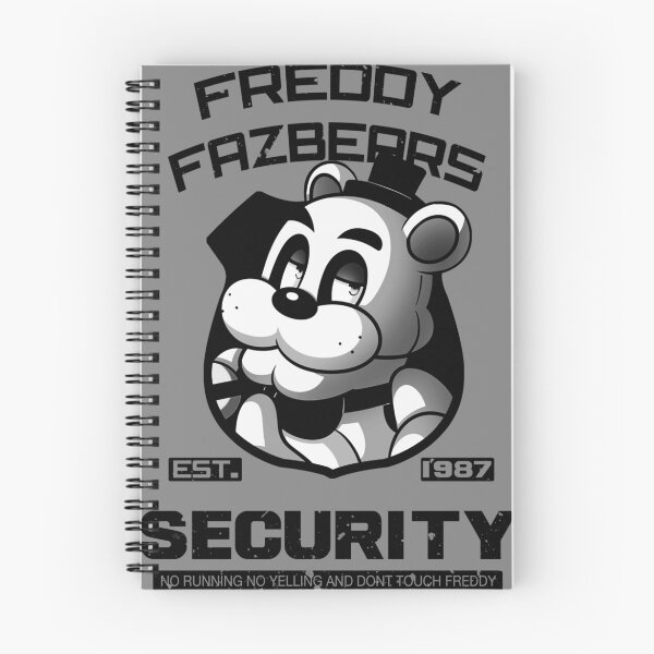 Item preview, Freddy Fazbear's Security BLACK AND WHITE designed and sold by GALAXE.