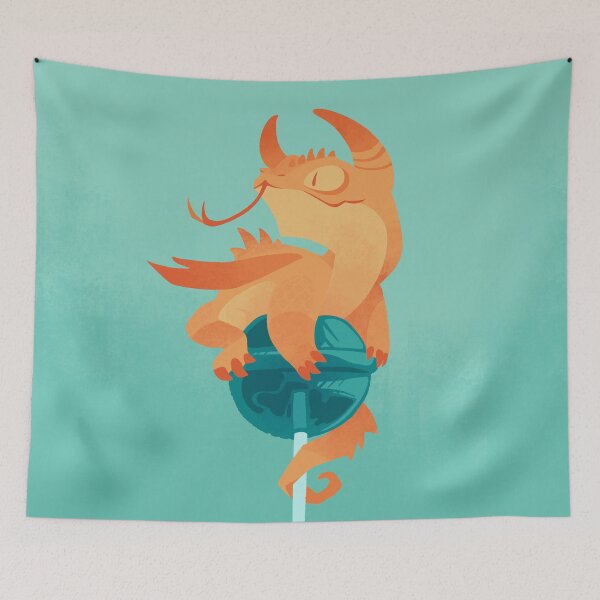 Item preview, Dragonpop spiky citric blueberry designed and sold by Colordrilos.
