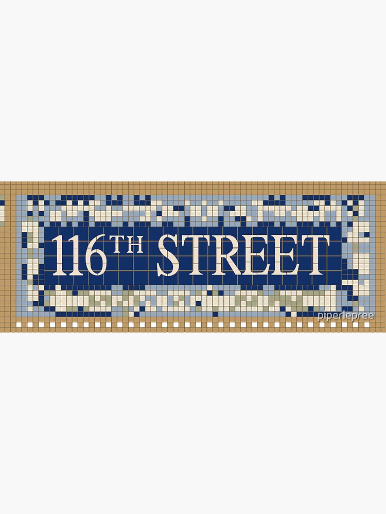 Thumbnail 3 of 3, Sticker, 116th st y'all designed and sold by piperlepree.