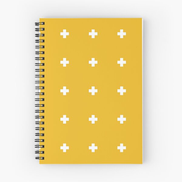 Item preview, White crosses on yellow designed and sold by Latte Design.