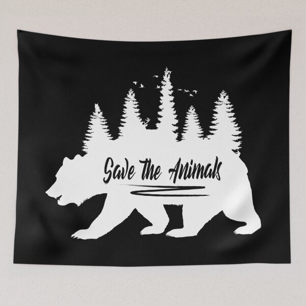 Item preview, Wildlife nature forest animals designed and sold by emphatic.