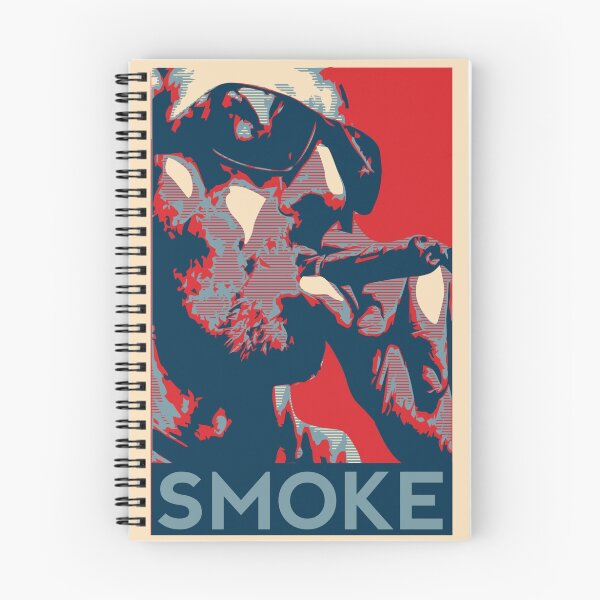 Item preview, Smoke - Guy with cigar obama style poster graphic designed and sold by VintageX Design by NDub.