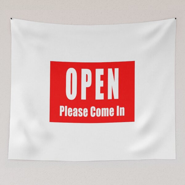 Item preview, Open Sign, Please Come In designed and sold by Maria Kirichenko.