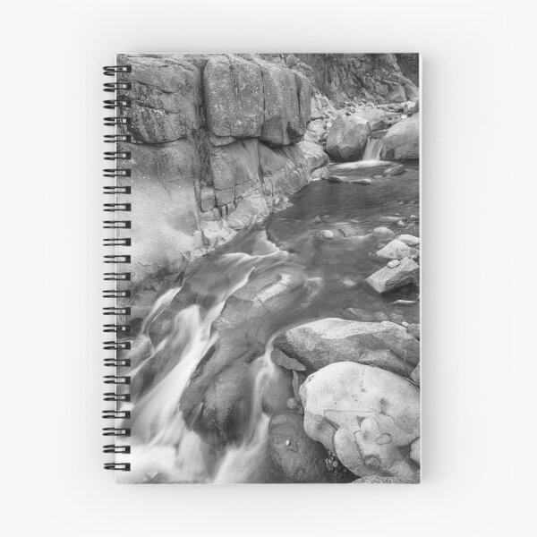 Item preview, Rocky Mountain Canyon Streaming in Black and White designed and sold by Bo Insogna.