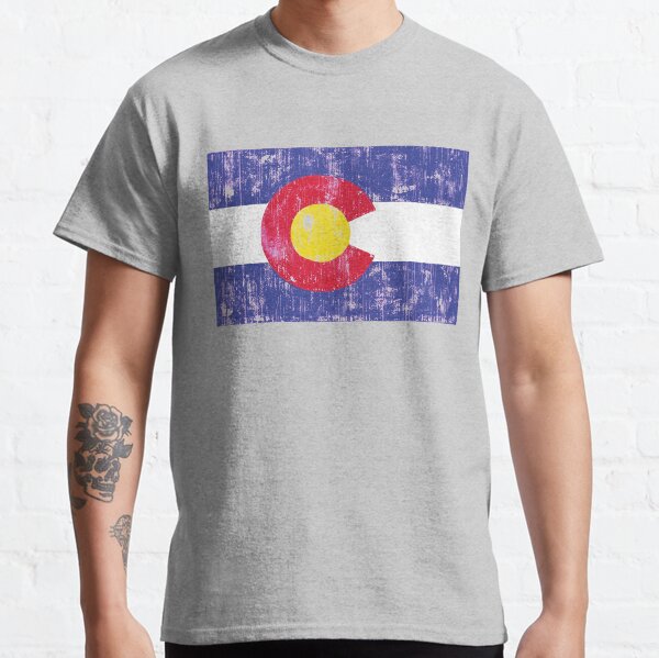 vintage colorado flag Classic T-Shirt