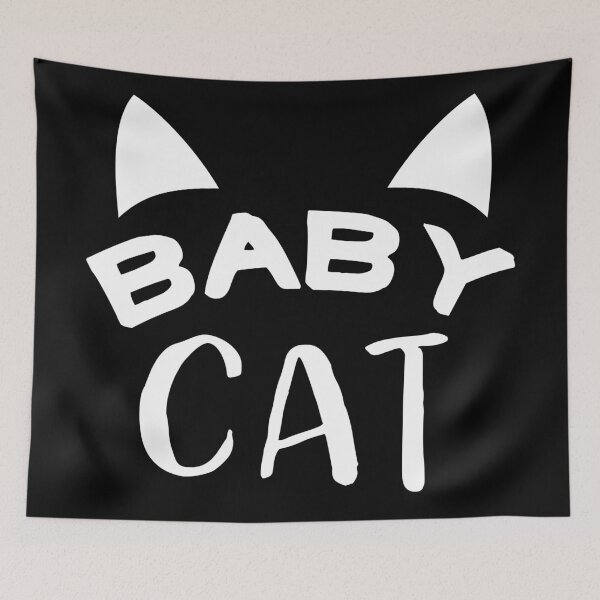 Item preview, BABY CAT (with matching papa cat and mama cat) designed and sold by jazzydevil.