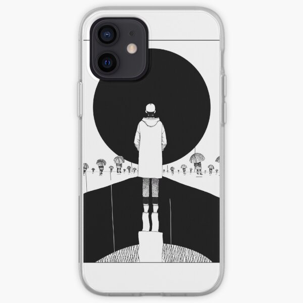 RM - mono; forever rain 1 iPhone Soft Case
