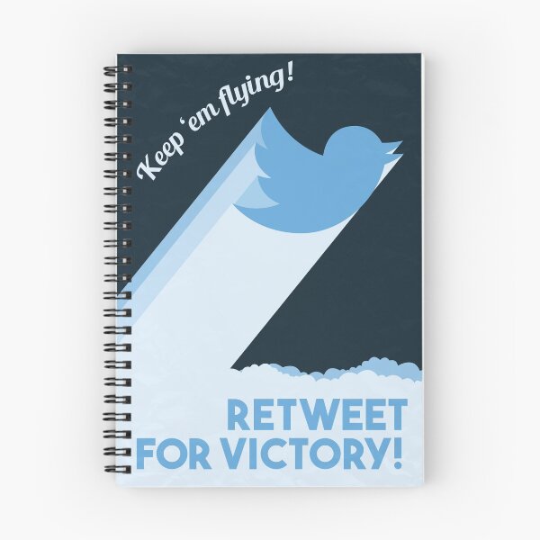Item preview, Twitter Propaganda Poster designed and sold by TheBlueOwl.