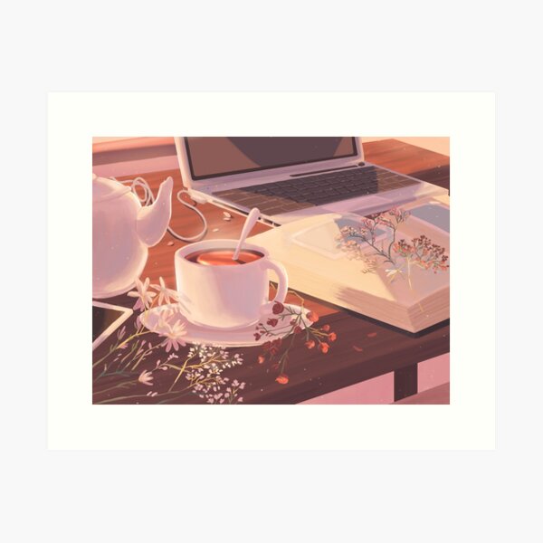 evening routine #1 Art Print