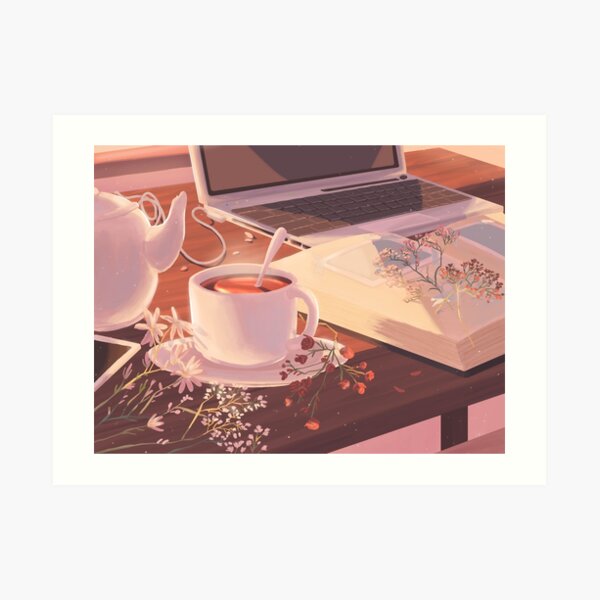 evening routine #1 Art Print
