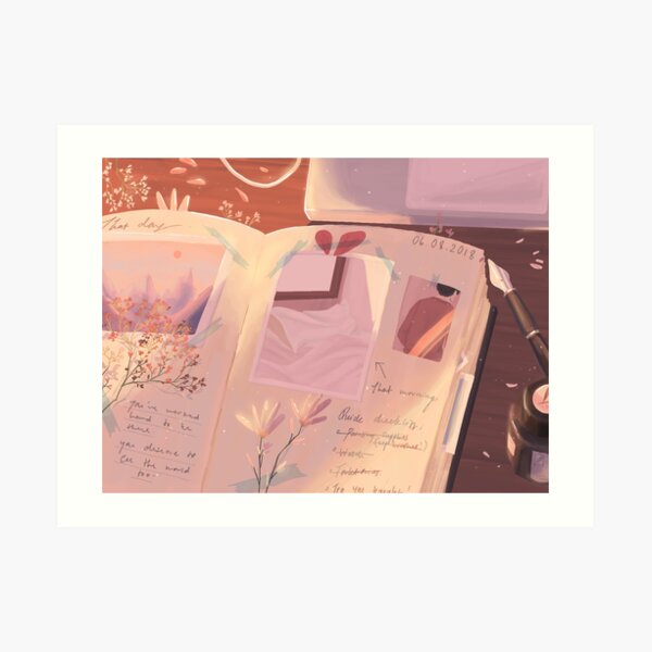 evening routine #2 Art Print