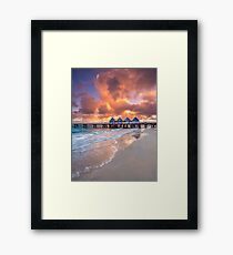 Busselton Jetty at Sunrise Framed Print
