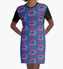 Chicago Cubs Original Logo Graphic T-Shirt Dress