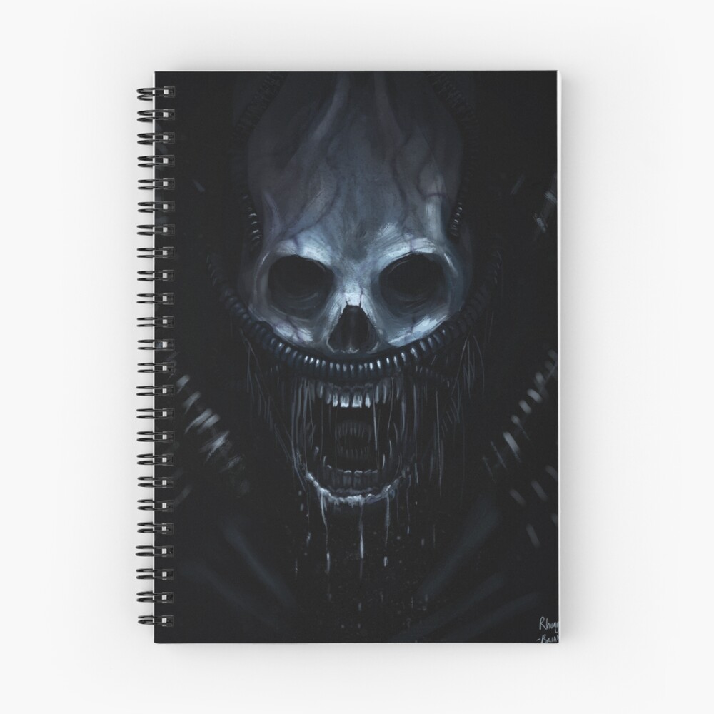 Item preview, Spiral Notebook designed and sold by Rhunyc.