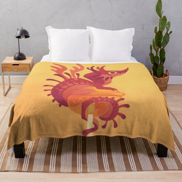 Item preview, Dragonpop alebrije cherry orange designed and sold by Colordrilos.