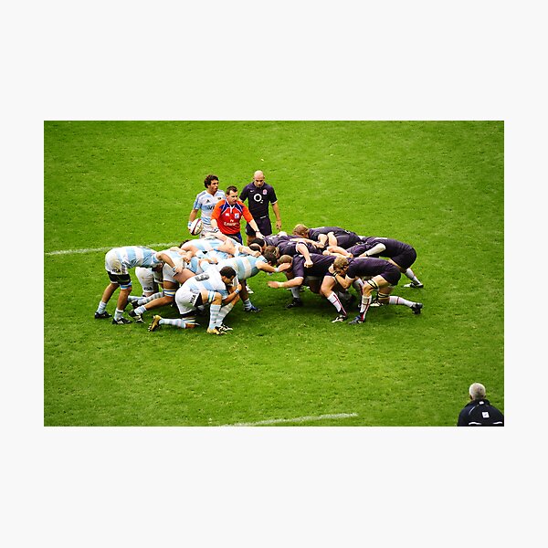 Item preview, The Scrum: England V Argentina Nov 2009 designed and sold by DonDavisUK.
