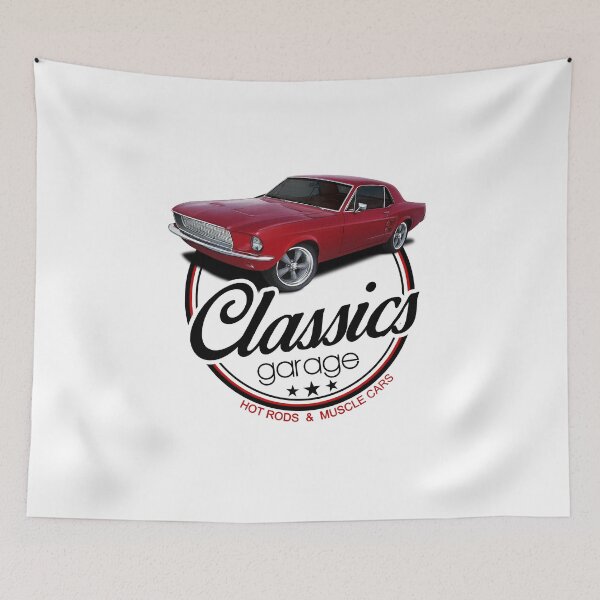 Item preview, Classics Garage Red Mustang designed and sold by Yourauto.