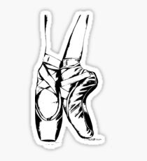 Pointe Shoes Sticker