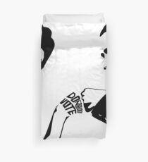 DON'T BOO, VOTE: Obama Fist Bump Duvet Cover