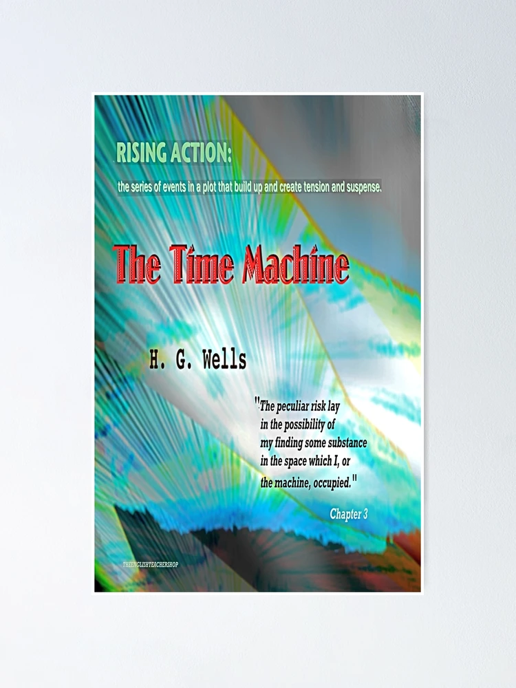 Thumbnail 1 of 3, Poster, The Time Machine: Rising Action designed and sold by KayeDreamsART.