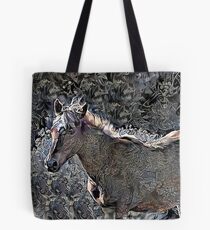 Wild Mustang Horse Tote Bag