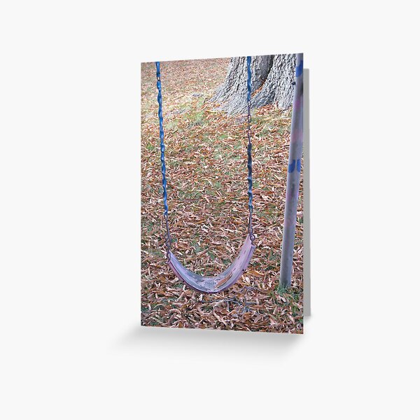 PLAYTIME'S OVER Greeting Card