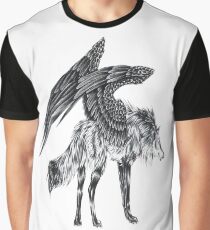 Wolf Winged Graphic T-Shirt