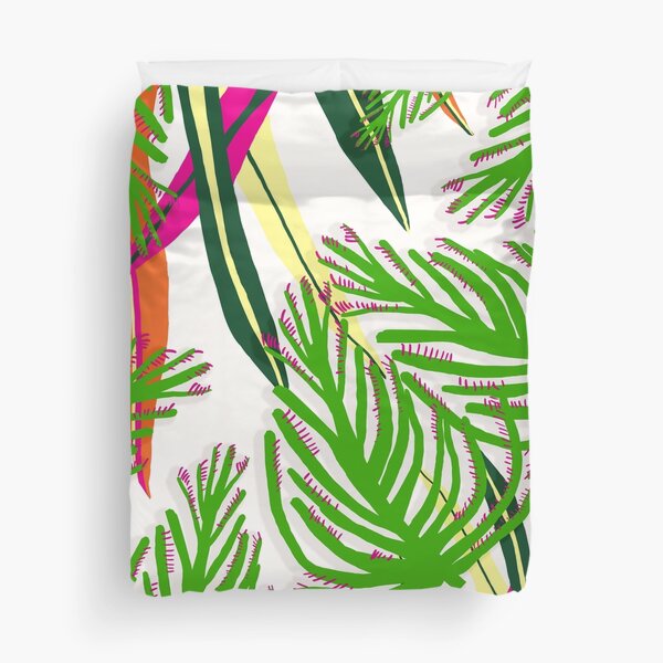 Montego Bay - White Duvet Cover