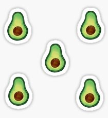 Avocado, Avacado, Avocado T-shirts Sticker