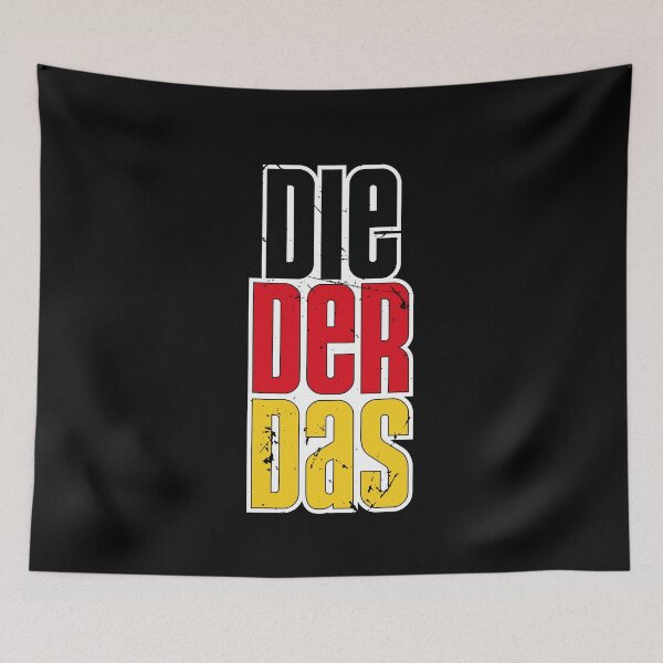 Artikelvorschau, Deutsche Flagge Die Der Das entworfen und verkauft von BlueRockDesigns.
