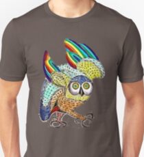 Rainbow Owl Unisex T-Shirt