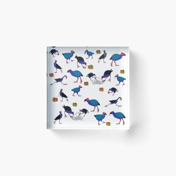 Item preview, Pukeko and Takahe Party - White designed and sold by CopperCatkin.