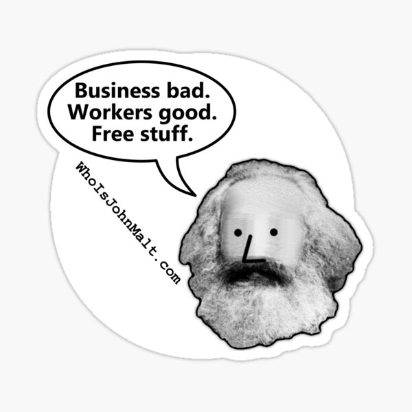 NPCarl Marx Sticker